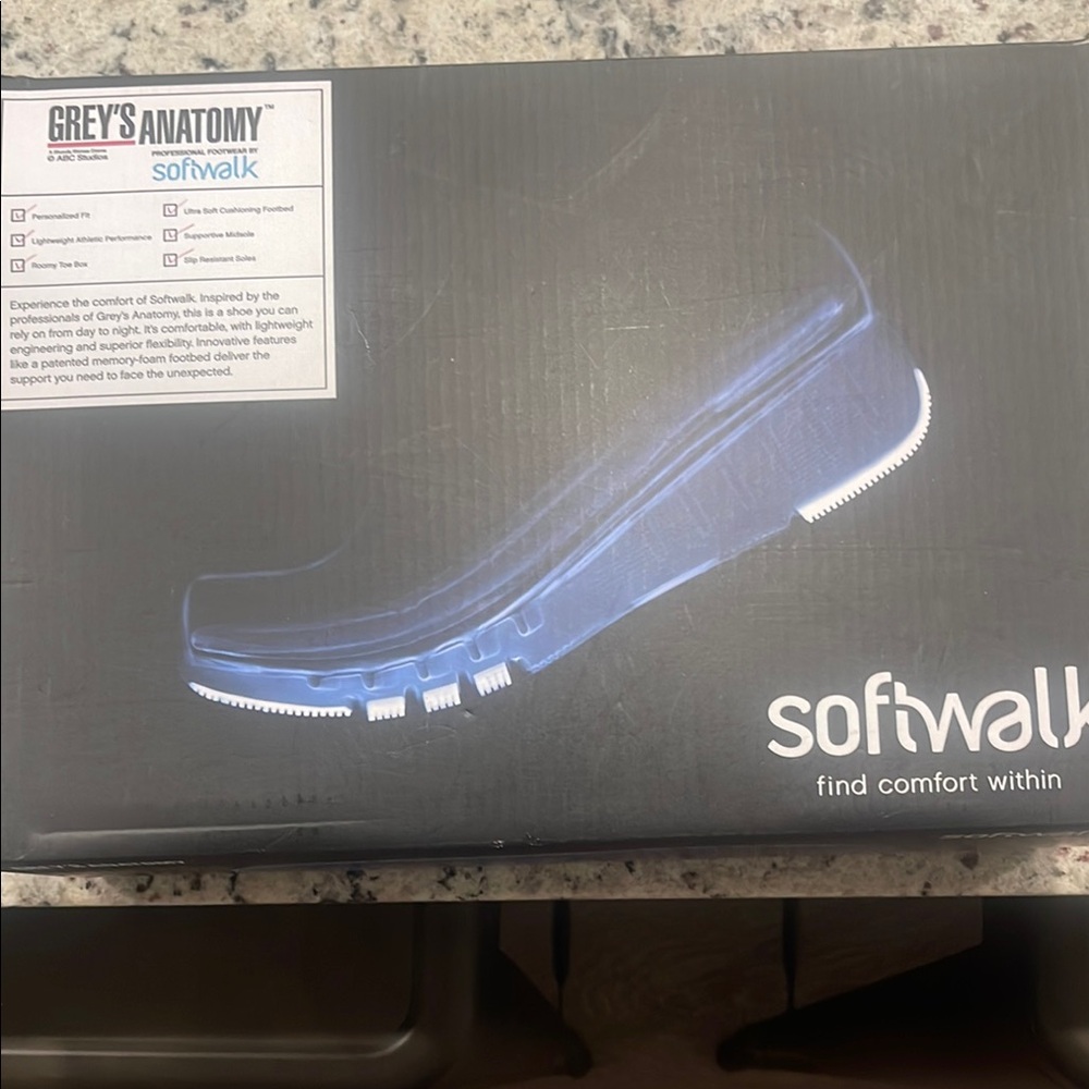 Softwalk Grey's Anatomy Comfort Nursing Shoes